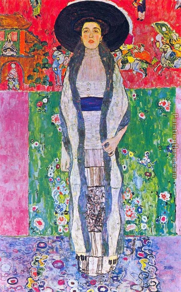 Portrait of Adele Bloch Bauer painting - Gustav Klimt Portrait of Adele Bloch Bauer art painting